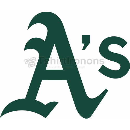 Oakland Athletics T-shirts Iron On Transfers N1789